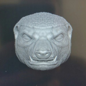 Angry Honey Badger Headsculpt