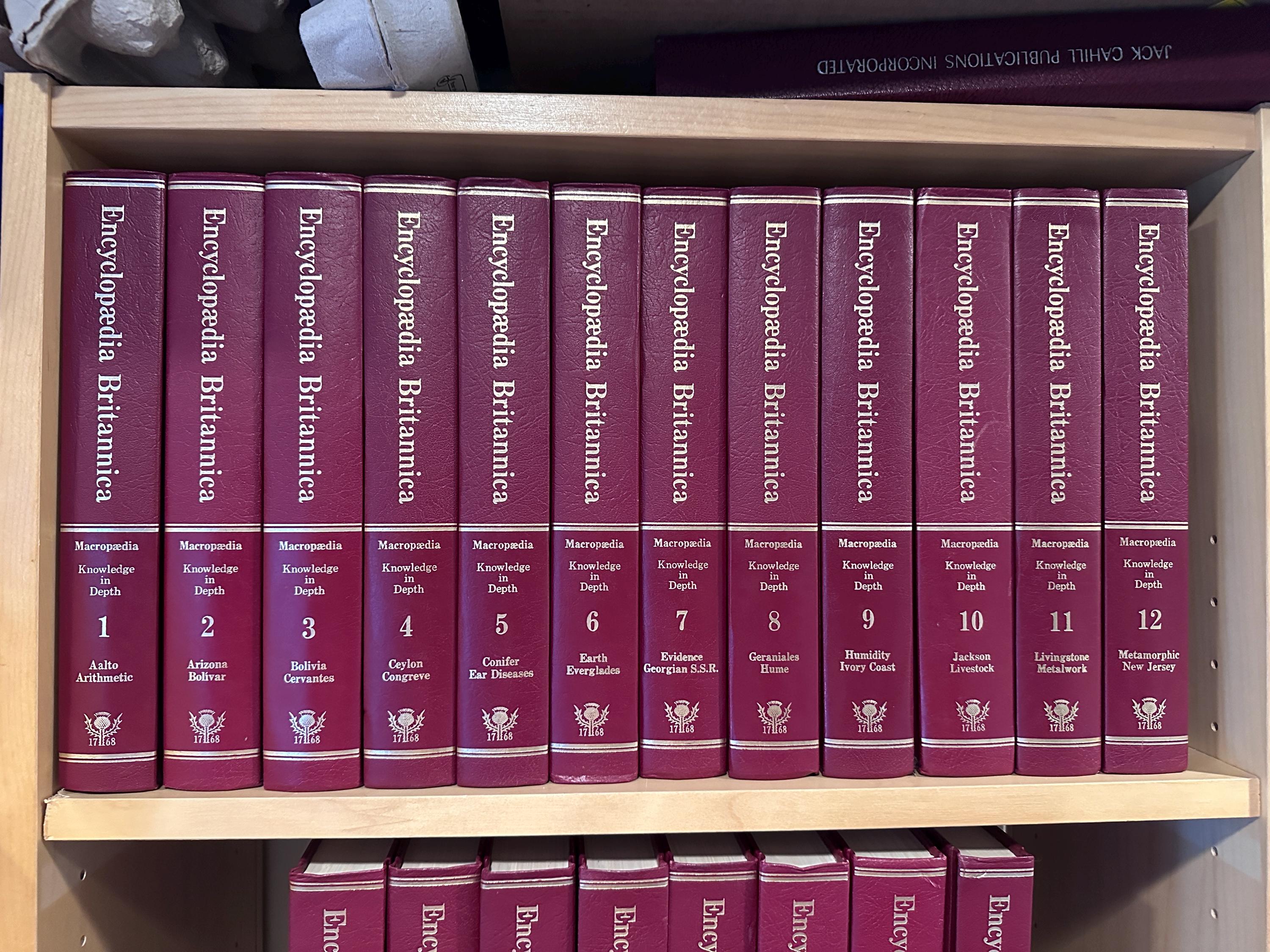 Encyclopaedia Britannica 全23巻+ index Encyclopaedia Britannica 全23巻+ index - メルカリ