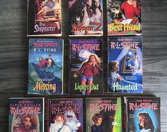 Fear Street Books, R.L. Stine, Vintage Listing #4 of 4;  1990s Paperbacks; Choose from list - RESTOCK