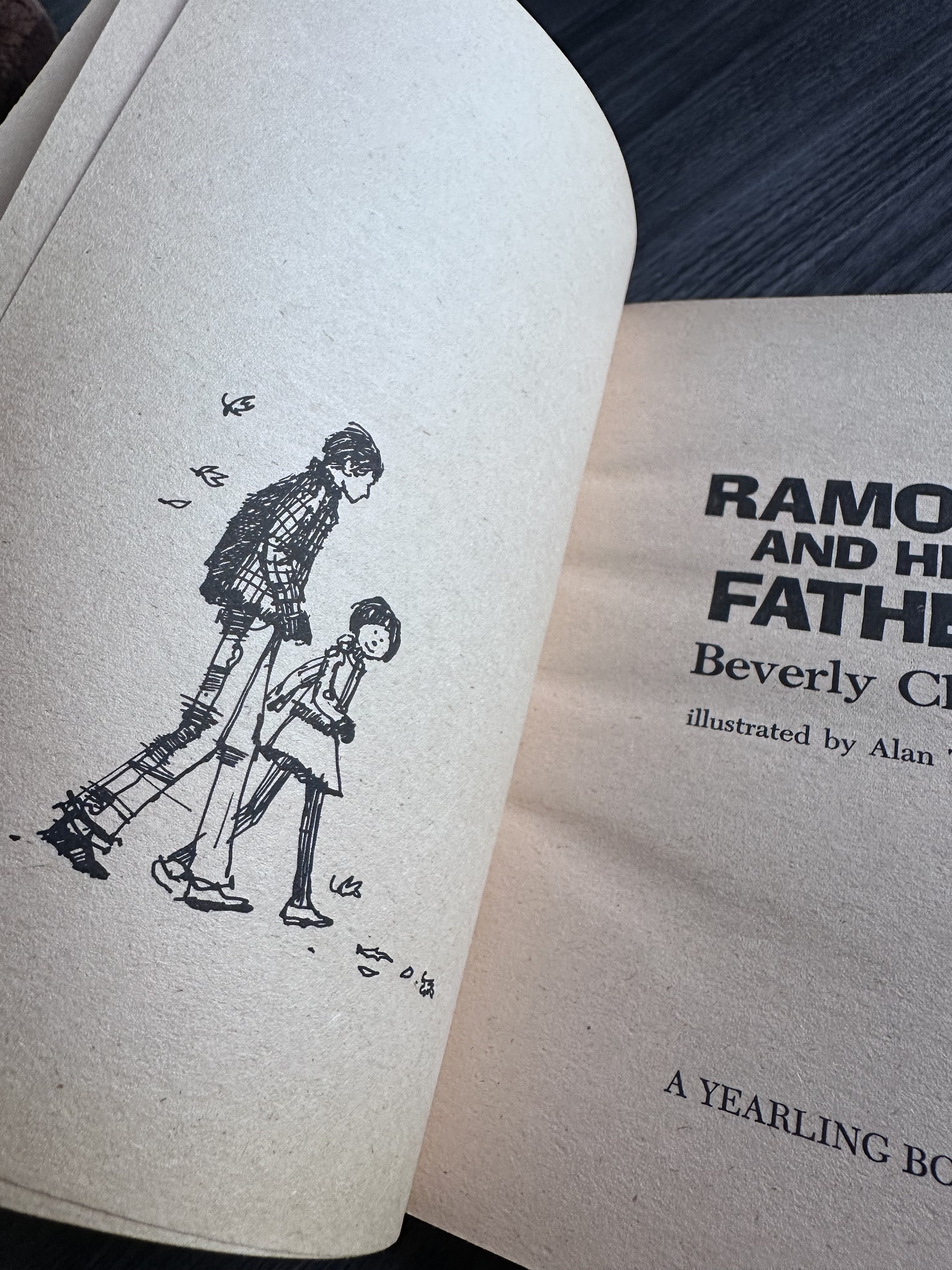 Ramona And her Father - 1983 Dell Yearling Paperback Book by Beverly Cleary  - Etsy 日本, image size:2250x3000
