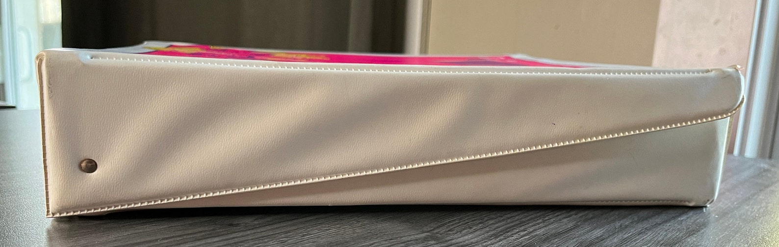 Barbie Travel Case 1980s Vintage Pink and Yellow Barbie Etsy