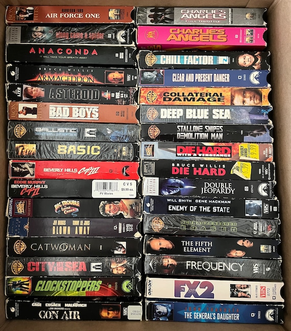 VHS Movies Action Science Fiction Thriller AN Choose From Etsy