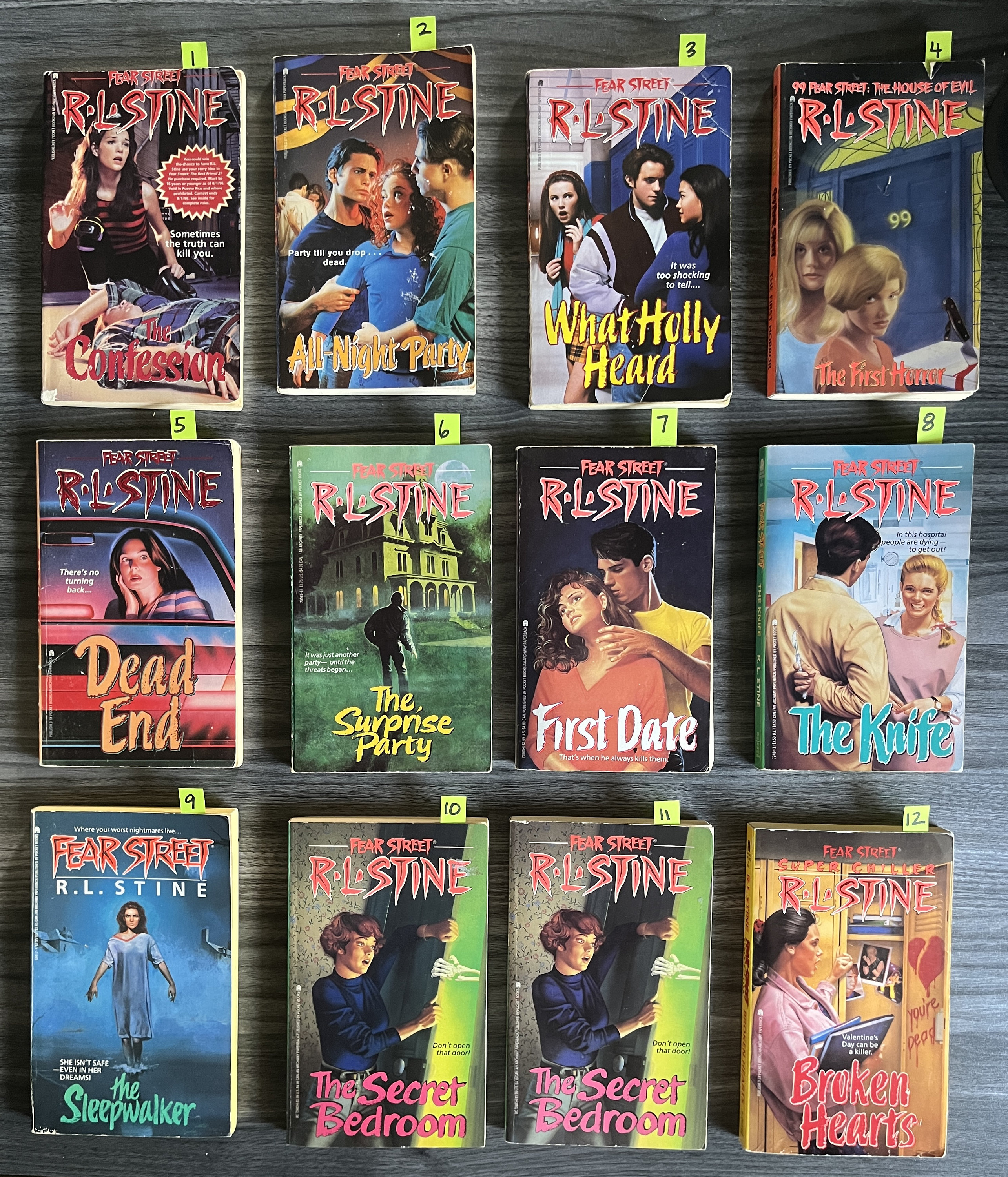 Fear street books r l stine vintage listing 2 of 4 1990s paperbacks