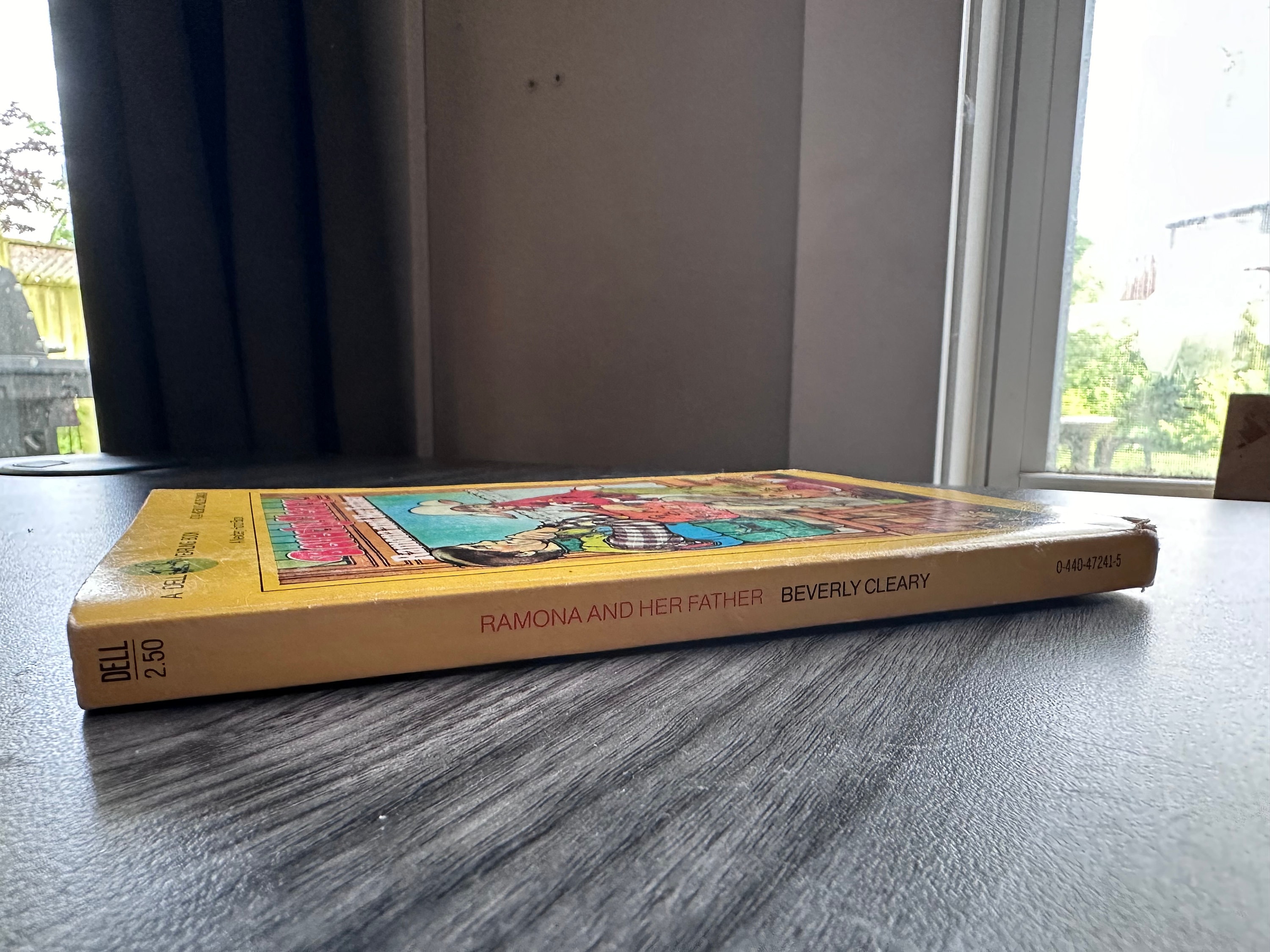 Ramona And her Father - 1983 Dell Yearling Paperback Book by Beverly Cleary  - Etsy 日本, image size:3000x2250