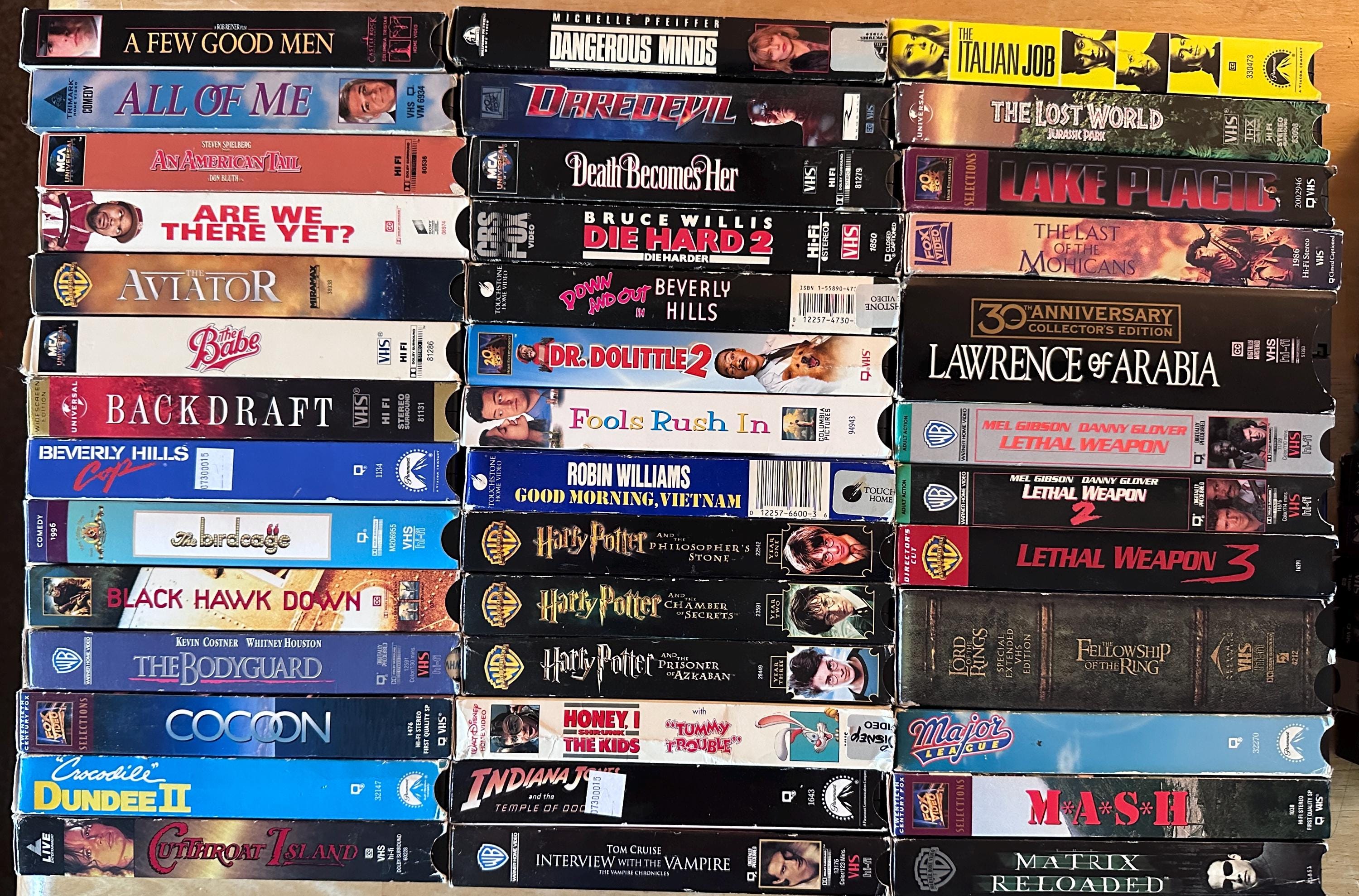 Lot 4: VHS Movies A-M Comedy, Family, Action, Thriller, Science Fiction Choose From List restocks Often - Etsy Lot 4: VHS Movies A-M Comedy, Family, Action, Thriller, Science Fiction Choose From List restocks Often - Etsy