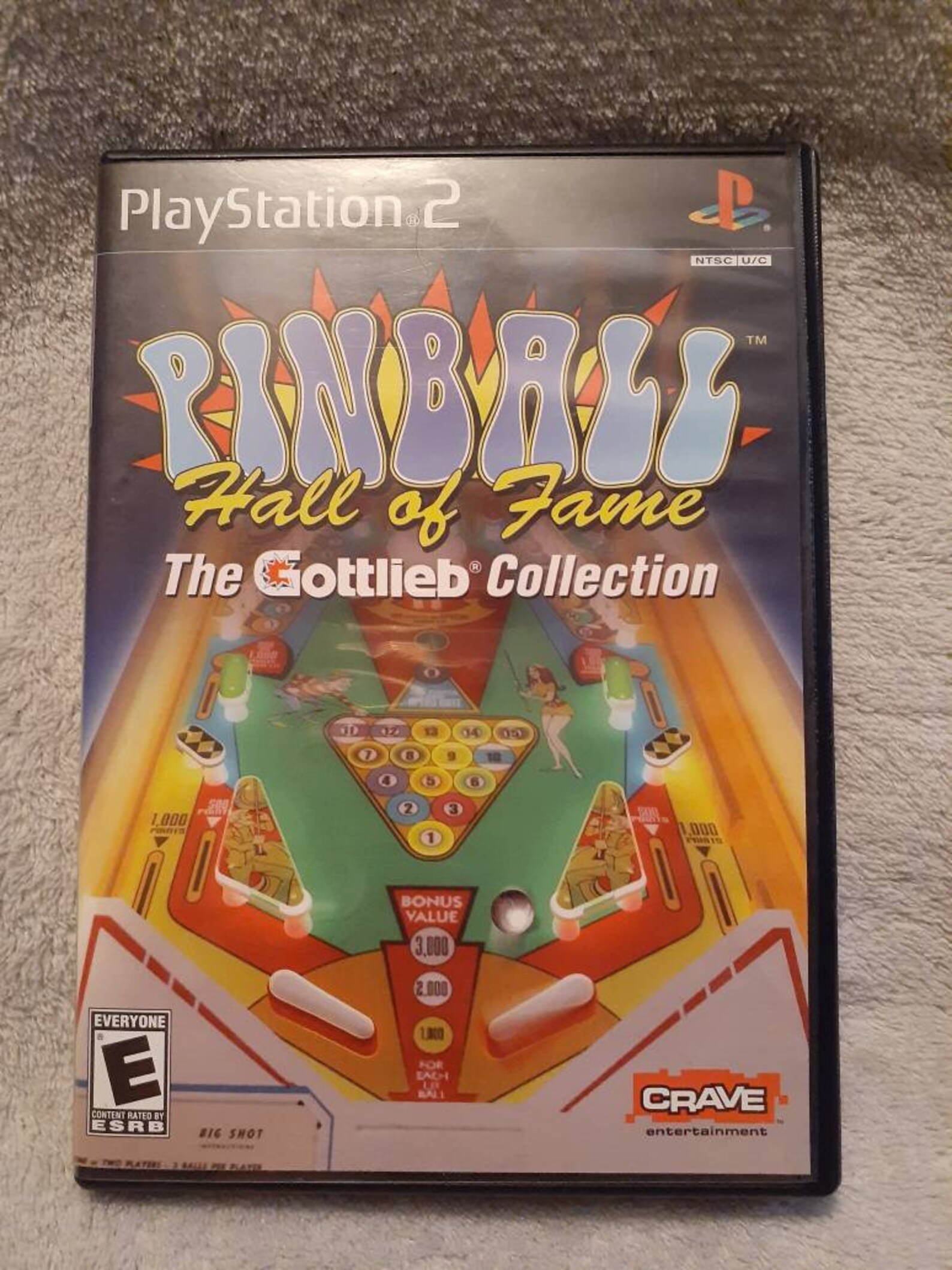 Pinball Hall of Fame The Gottlieb Collection PS2 Etsy