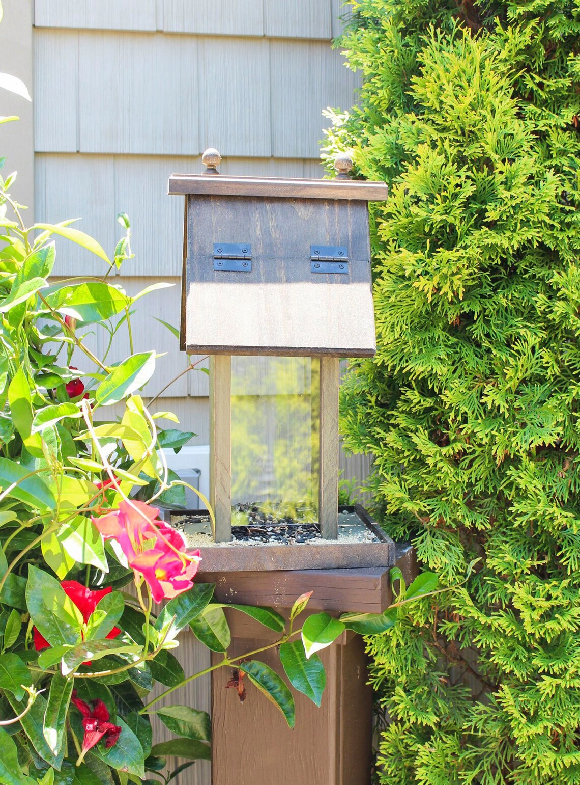 Japanese Garden Bird Feeder Etsy