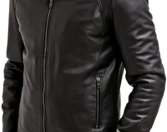 Mens Leather Jacket - Etsy