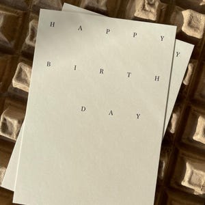 carte postale pour anniversaire, joyeux anniversaire