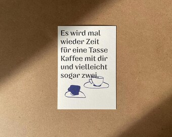 Simple postcard with text