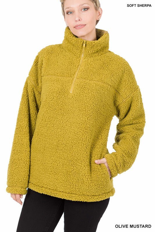 Sherpa Pullover Plus Size - Etsy