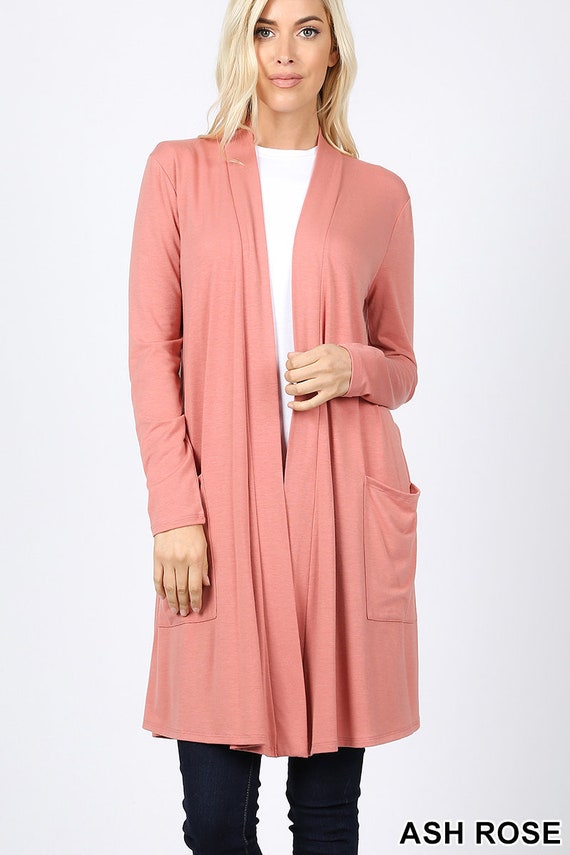 slouchy pocket cardigan