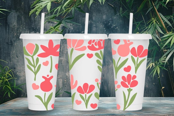 Wildflower Starbucks Cup Wrap SVG: Boho Floral Venti Cold Cup (digital  Download) - Etsy