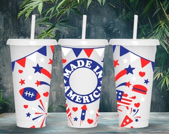 4 Th July Celebrate Can Glass SVG With Style of Stars Wrap 16 Oz for 4th of  July Svg Starbucks Cup - Etsy