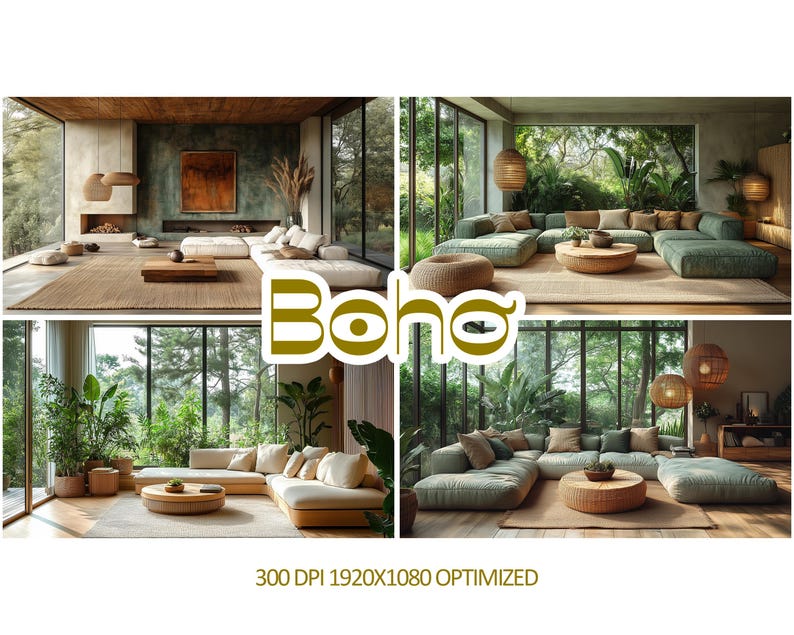 Boho Zoom Background