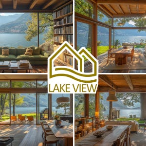 Lake Life zoom achtergrondbundel, 12 esthetische virtuele bureaubladachtergronden, achtergrond voor thuiskantoor, Microsoft Teams Google Meet digitale download