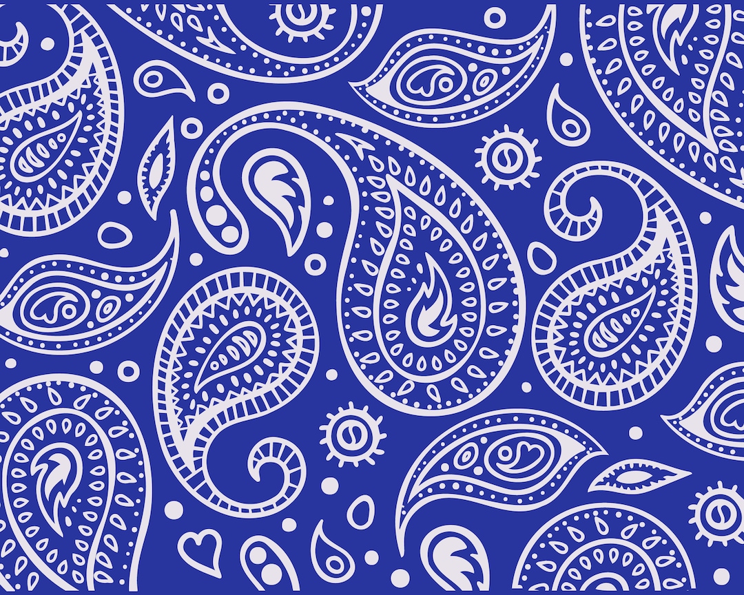 その他 TEN PAISLEY S/S BLUE L Spectacular Magic Paisley Print Two-Piece Set (Blue) · NanaMacs