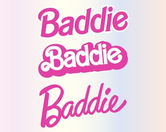 Baddie SVG Files: Retro 90s Clipart for Cricut (Digital Download)
