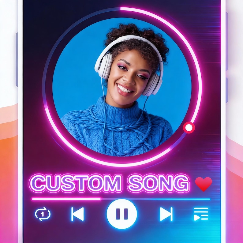 Création de chansons personnalisées | Cadeau paroles et musique personnalisés pour la Saint-Valentin | Cadeau unique personnalisé de chanson à téléchargement MP3 | Paroles de chansons personnalisées image 4