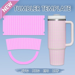 15+ Cricut Tumbler Template Files for Sublimation Wraps & Vinyl