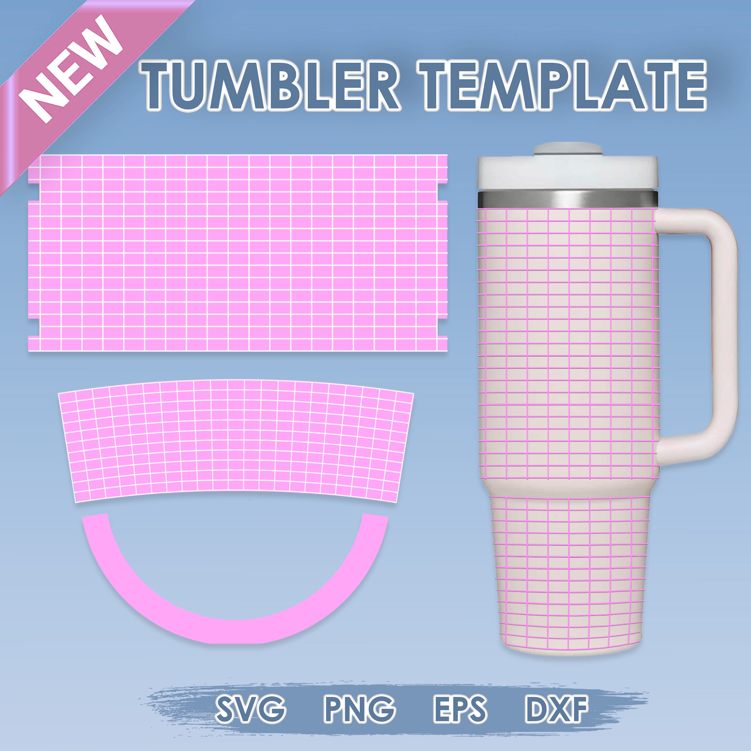 40 oz Stanley Dupe Tumbler – Lo Scopo Crafts and Blanks