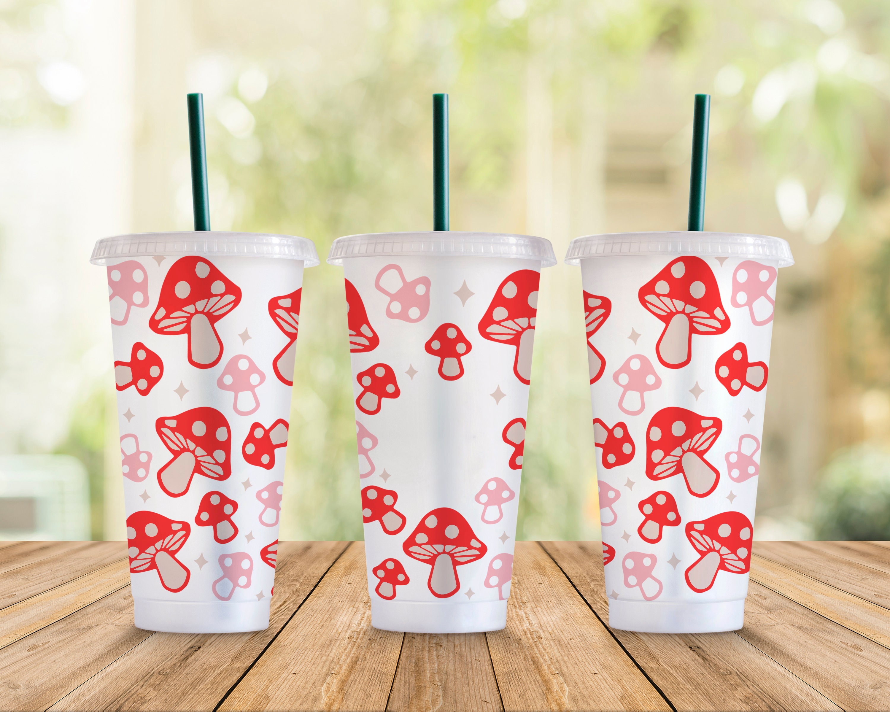 Starbucks Cold Cup Mushroom - Etsy