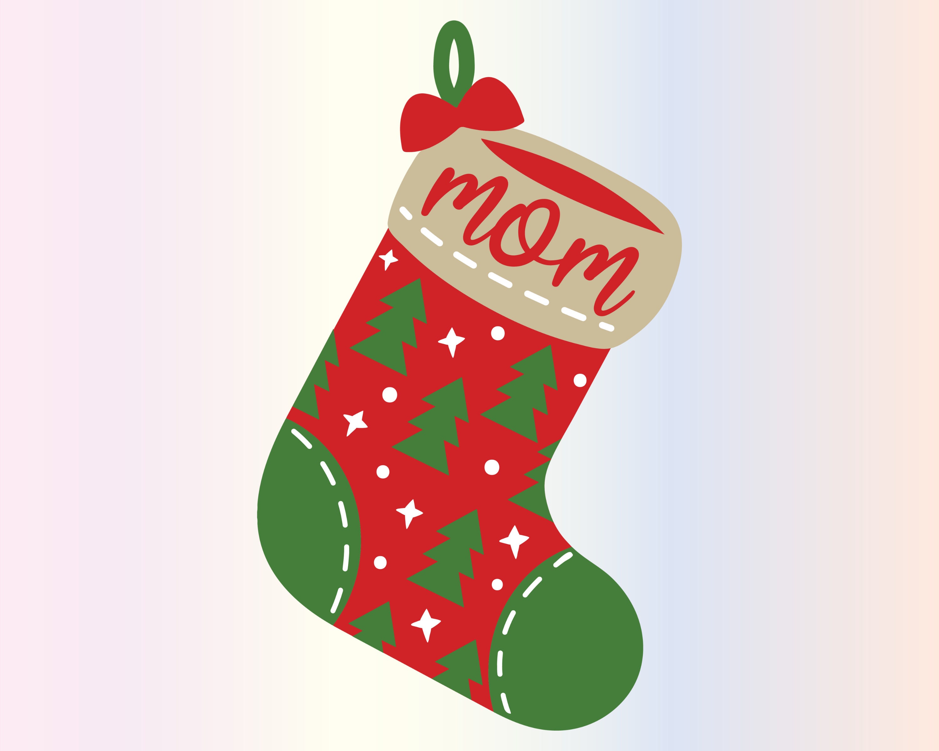 Christmas Stocking - Mom