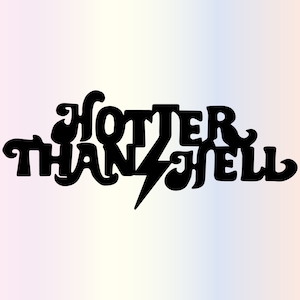 Rétro Trendy Svg pour chemises, fichiers vintage Hotter than Hell Svg des années 70 pour Cricut, Sublimation Png Clipart Sticker, Téléchargement numérique instantané
