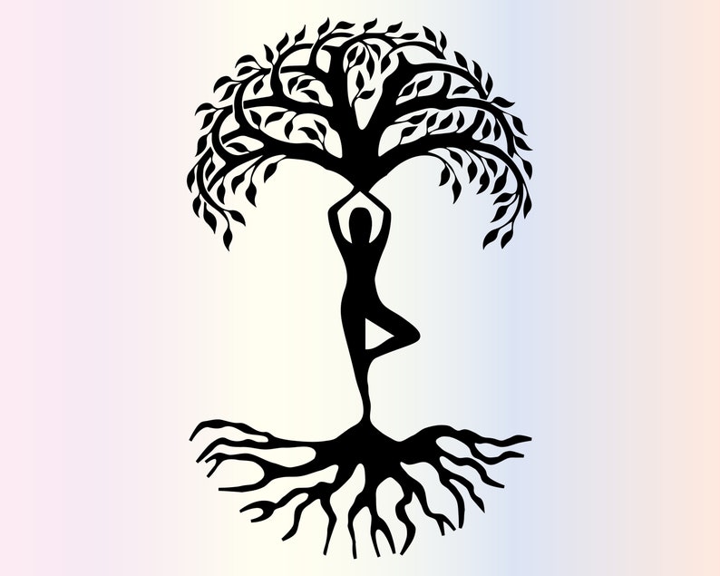 Buddha Yoga Tree Svg Files for Cricut Boho Spiritual Namaste - Etsy