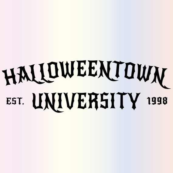 Halloweentown University SVG: Funny Halloween Clipart (Digital Download)