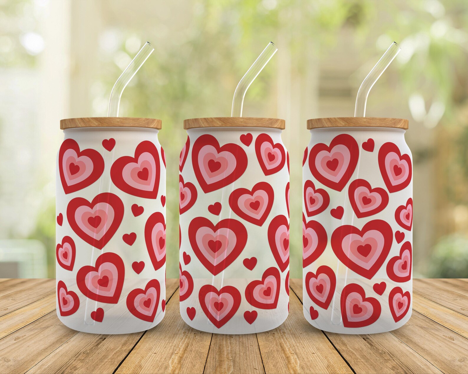 Heart Valentine SVG Libbey Glass Wrap Svg, Valentines Day Love XOXO ...