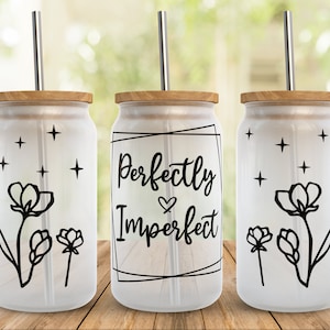 Perfectly Imperfect Christian Bible Verse Libbey Glass Perfectly Imperfect Christian Bible Verse Libbey Glass