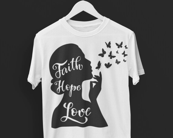 Faith Hope Love Boho Christian T Shirt Faith Hope Love Boho Christian T Shirt