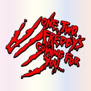 Freddy Krueger SVG: Horrorfilm Alptraum, Halloween Shirt Design (Digitaler Download) Bild 1