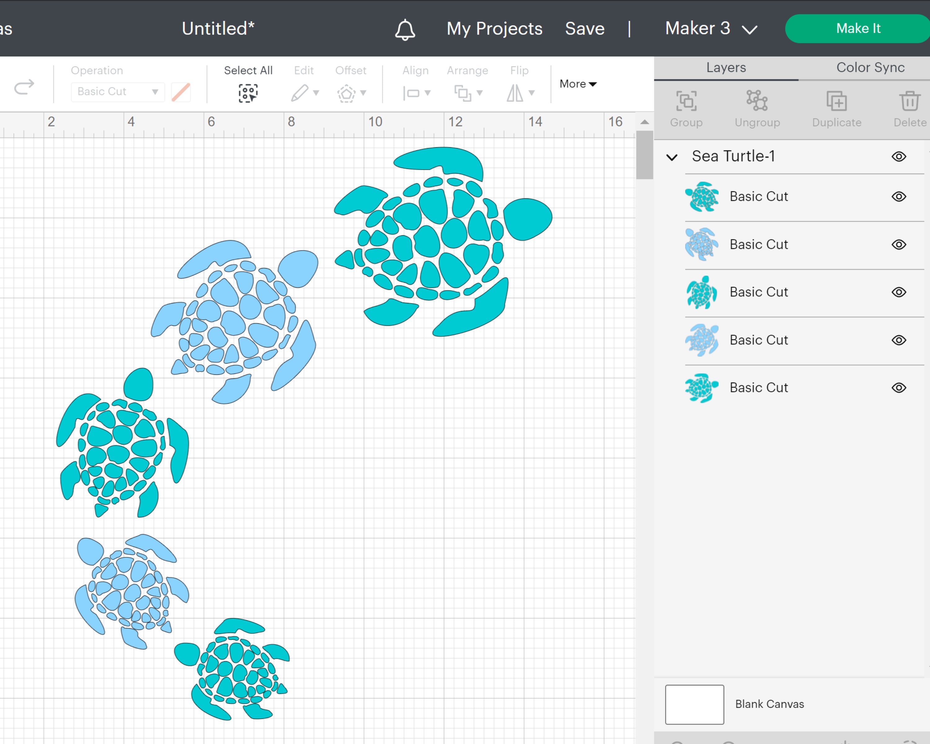 Sea Turtle Svg Files for Cricut Summer Beach Ocean Hawaii SVG - Etsy