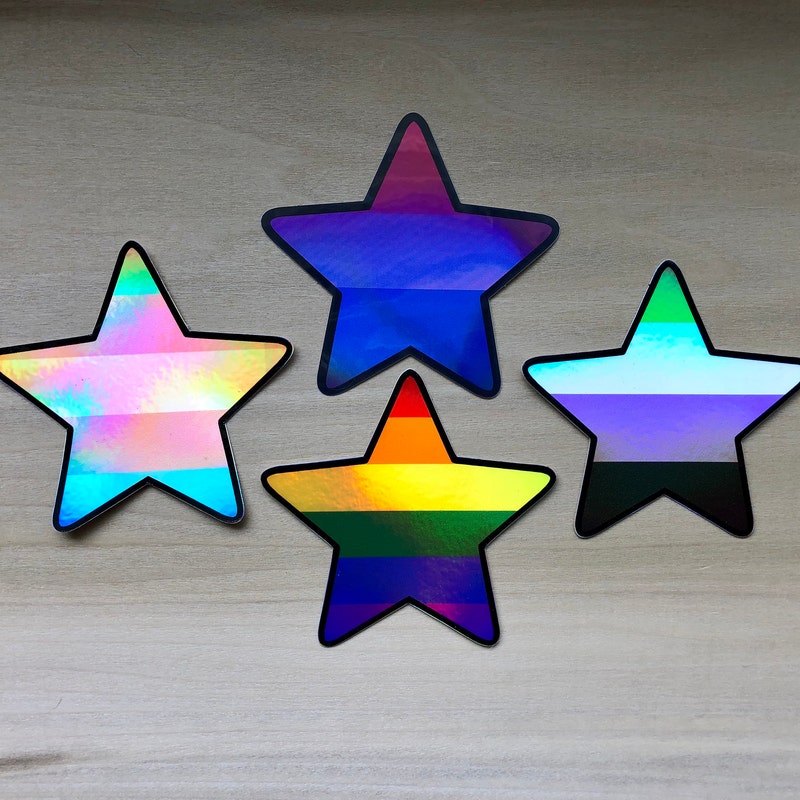 Pegatinas Decorativas Estrella - Calcomanías Laterales En Negro Mate - Tamaño 50cm - Resistentes A La Intemperie Y Rayos UV - Juego De 2 Unidades