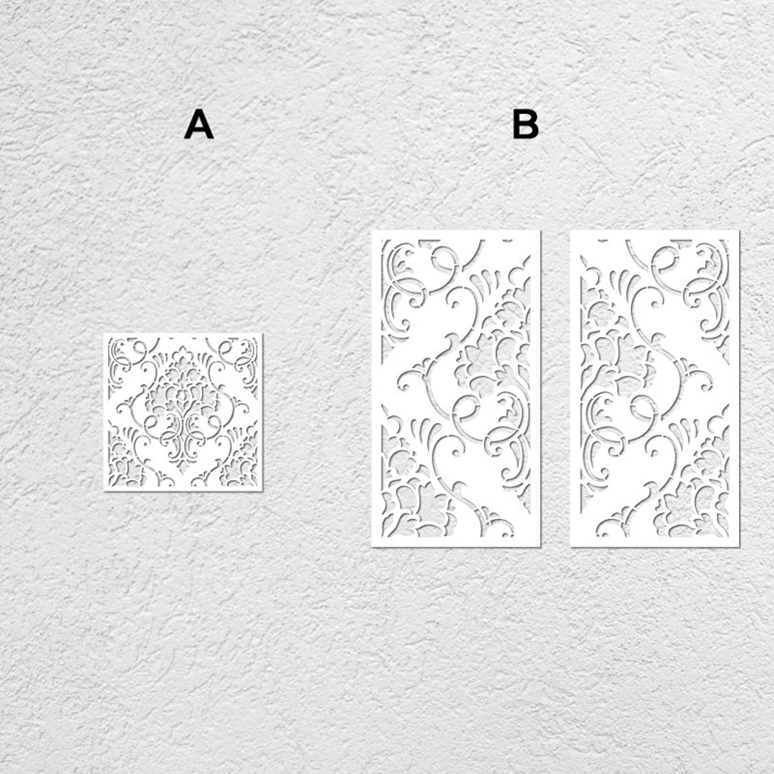 Extra Large Wall Stencils Painting Stencil Large Paint Decor Etsy