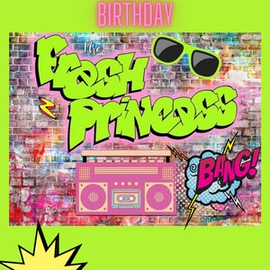 Hip hop birthday party
