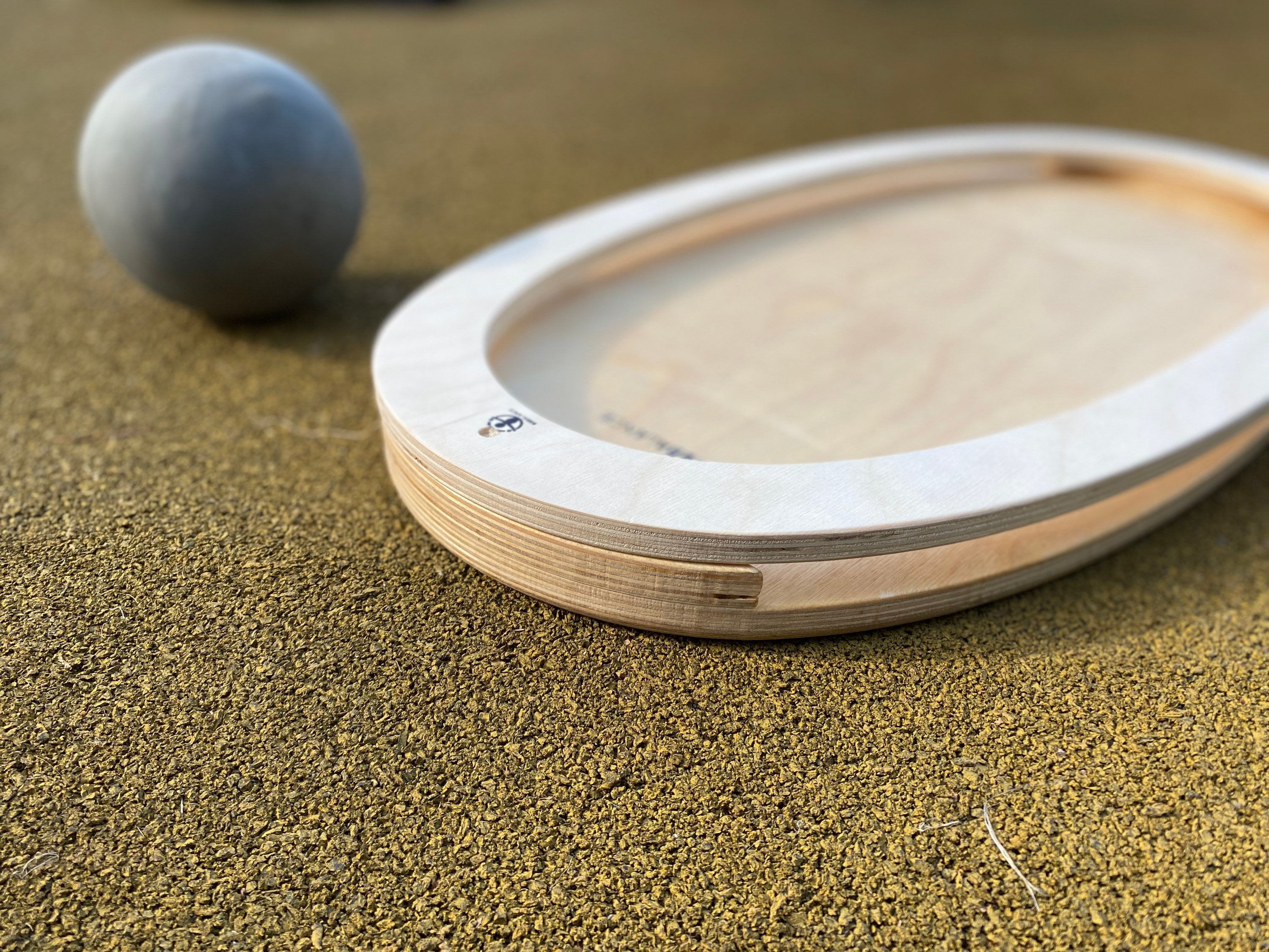 Balance board with ball and roller Etsy
