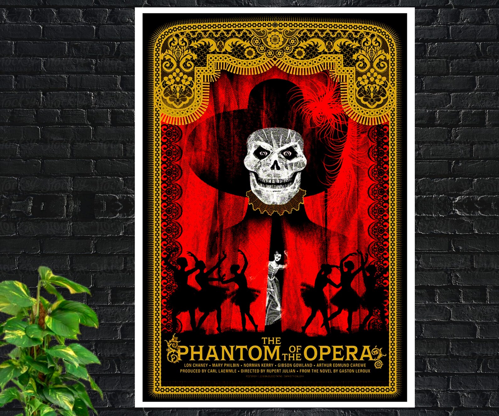 The Phantom of the Opera Poster Print /Canvas Print/Framed | Etsy