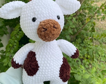 Cow Plush Pattern