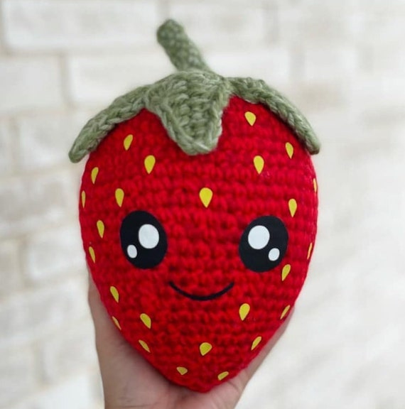 Strawberry Plush Pattern | Etsy