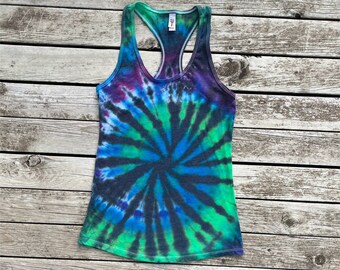 Tie Dye Tank Top - Damen S, Med, Lg, XL & XX-L
