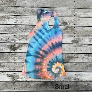 Ice Dyed -Tie Dye Tank Top - Women’s S, Med, Lg, XL & XXL