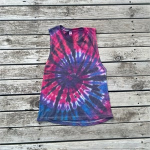 Tie Dye Muscle Tank Top - Women’s S, Med, Lg, & XL