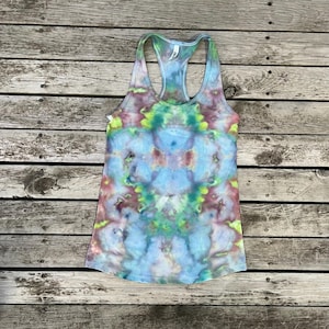 Ice Dyed -Tie Dye Tank Top - Women’s S, Lg, XL & XXL