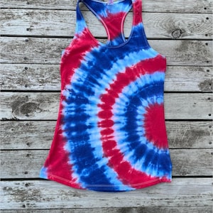 Tie Dye Tank Top - Women’s S, Med, Lg, XL & XXL