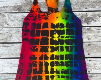 Tie Dye Tank Top - Damen Sm, Med, Lg, XL & XXL