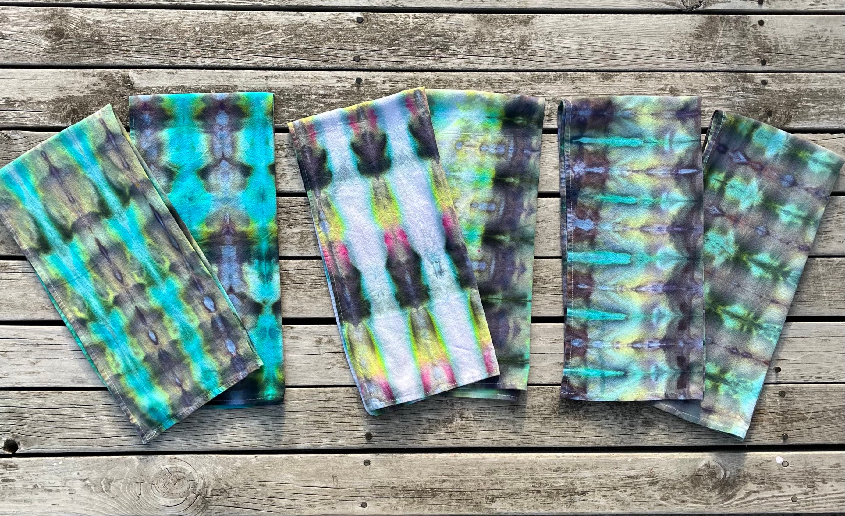Tie- Dye Swedish Dishcloths, 2-pack