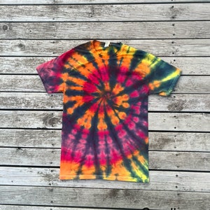 Tie Dye Fire T-Shirt - Unisex Sm, Med, L & XXL